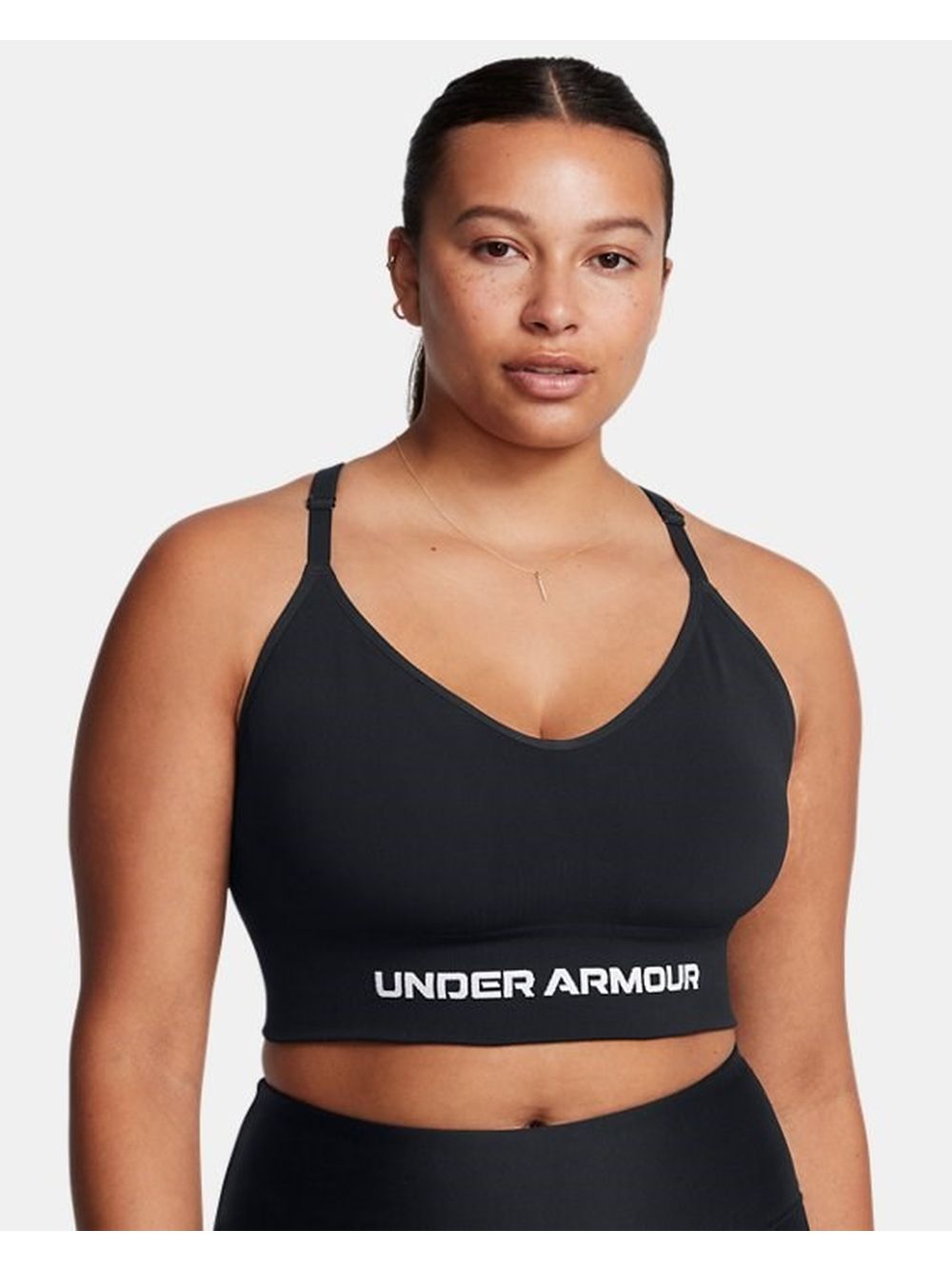 Top Sportivo Under Armour UA Vanish Seamless Low Donna - Nero