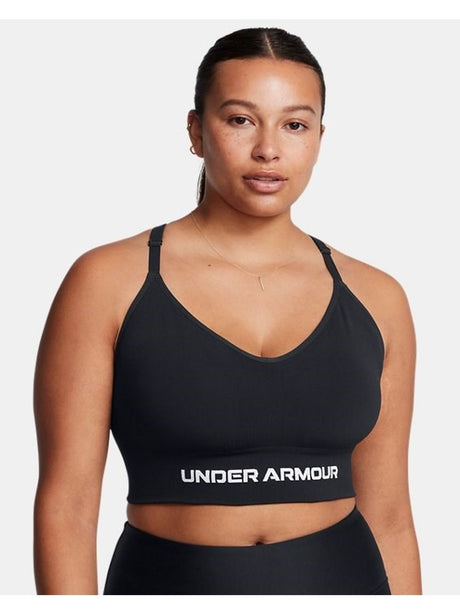 Top Sportivo Under Armour UA Vanish Seamless Low Donna - Nero