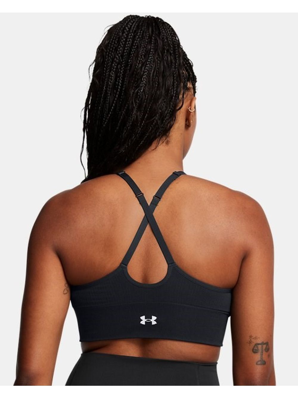 Top Sportivo Under Armour UA Vanish Seamless Low Donna - Nero