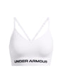 Top Sportivo Under Armour UA Vanish Seamless Low Donna - Bianco