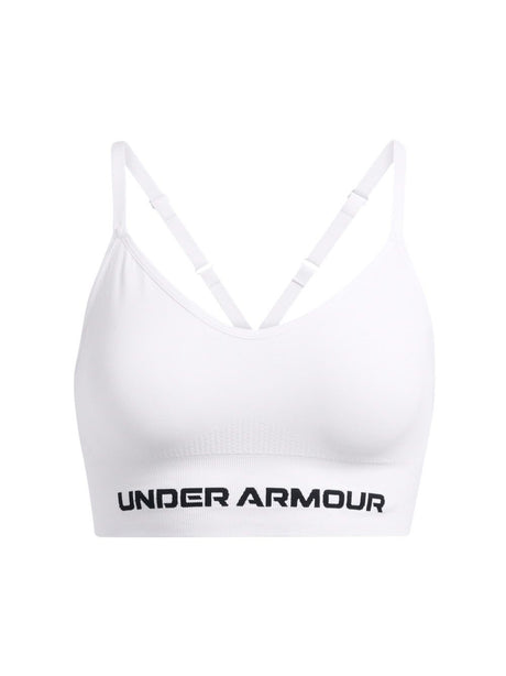 Top Sportivo Under Armour UA Vanish Seamless Low Donna - Bianco