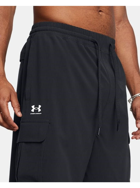Pantaloncino Sportivo Under Armour UA VIBE WOVEN CARGO Uomo - Nero
