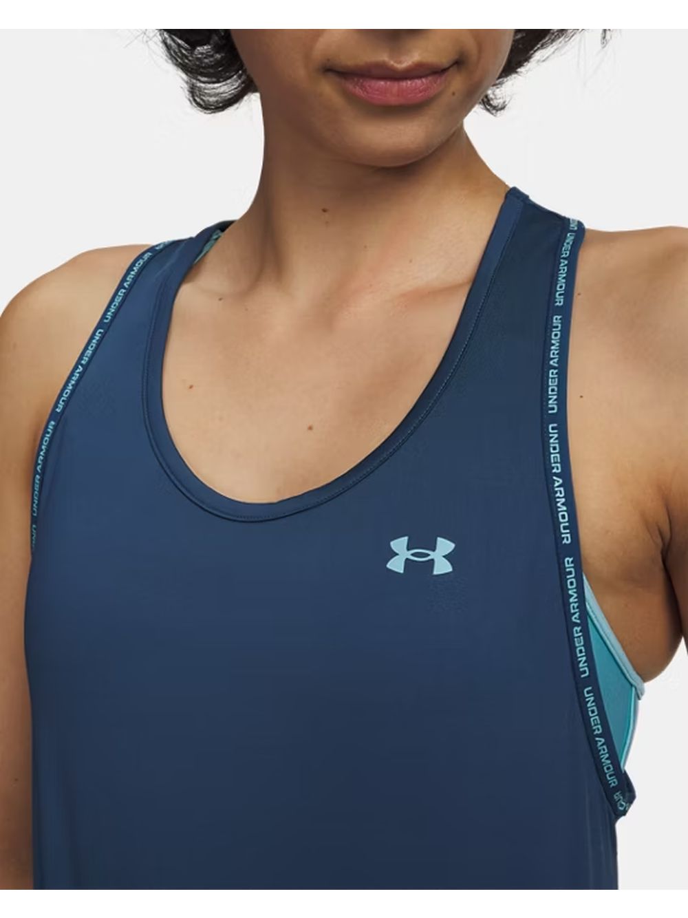 Canottiera Sportiva Under Armour UA Tech Knockout Donna - Blu