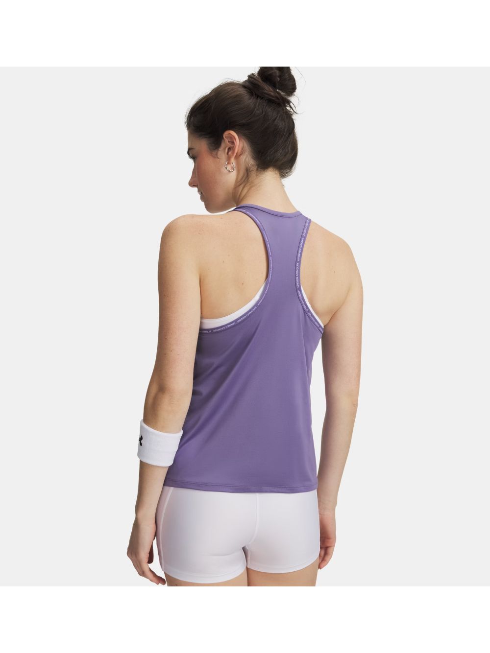 Canottiera Sportiva Under Armour UA Tech Knockout Donna - Viola