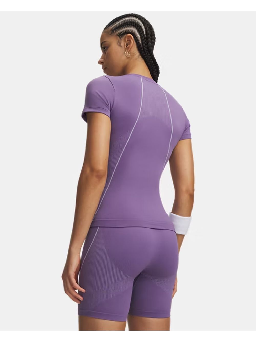 T-shirt Sportiva Under Armour UA Vanish Seamless Donna - Viola
