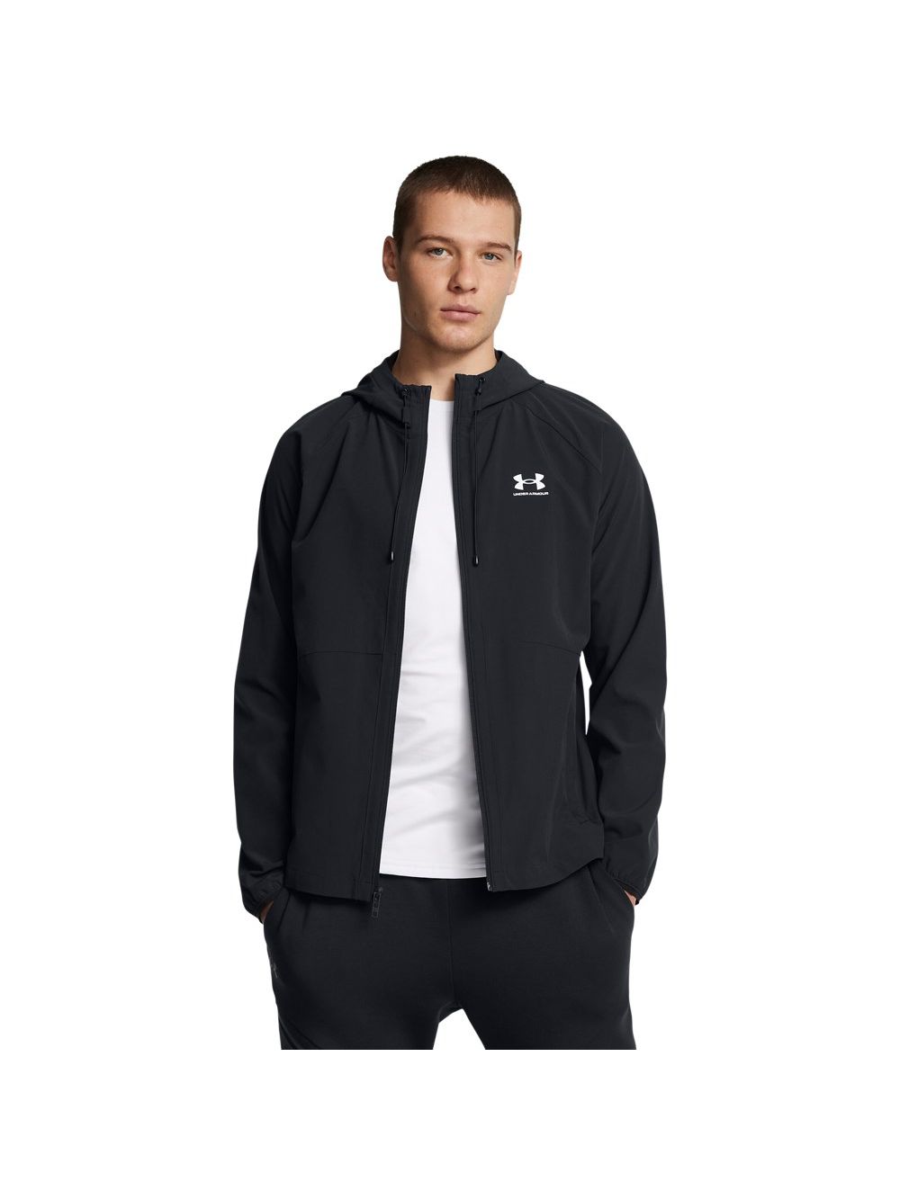 Giubbino Under Armour UA Stretch Woven Uomo - Nero