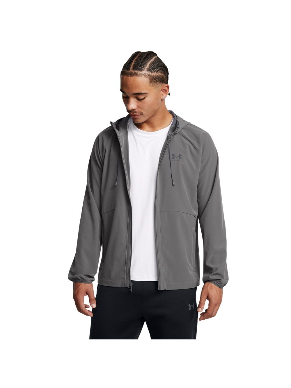 Giubbino Under Armour UA Stretch Woven Uomo - Grigio