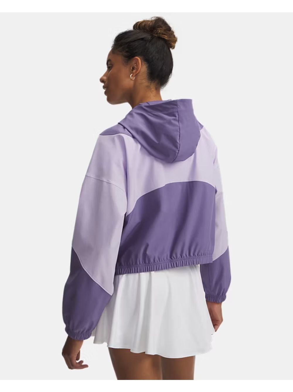 Giubbino Under Armour UA RIVAL WOVEN HD Donna - Viola