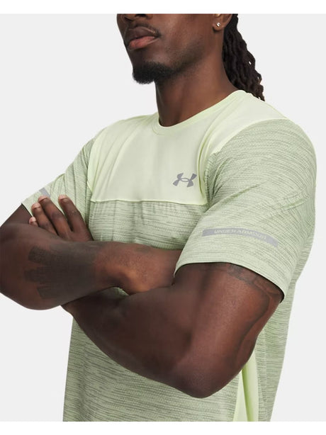 T-shirt Sportiva Under Armour UA Tech Utility Uomo - Verde