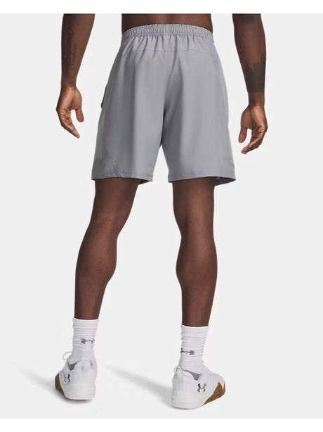 Pantaloncino Sportivo Under Armour UA Tech Utility Uomo - Grigio