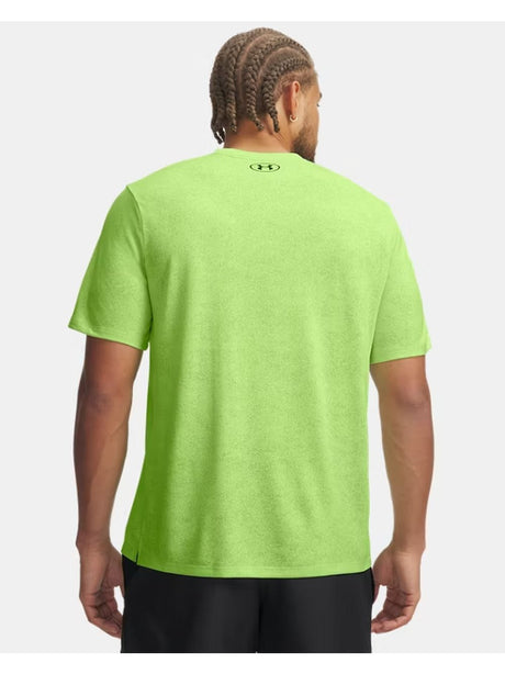 T-shirt Sportiva Under Armour UA TECH PIXELATE Uomo - Verde
