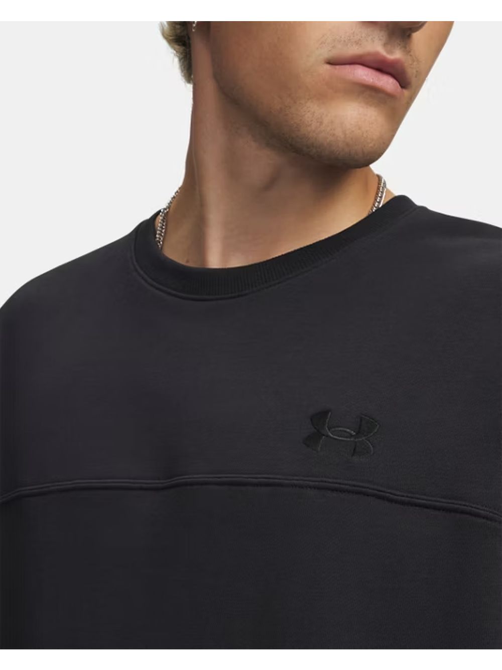 Felpa Under Armour UA RIVAL LW Uomo - Nero