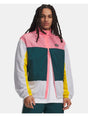 Felpa Under Armour UA ICON WOVEN TRACK FZ Uomo - Rosa