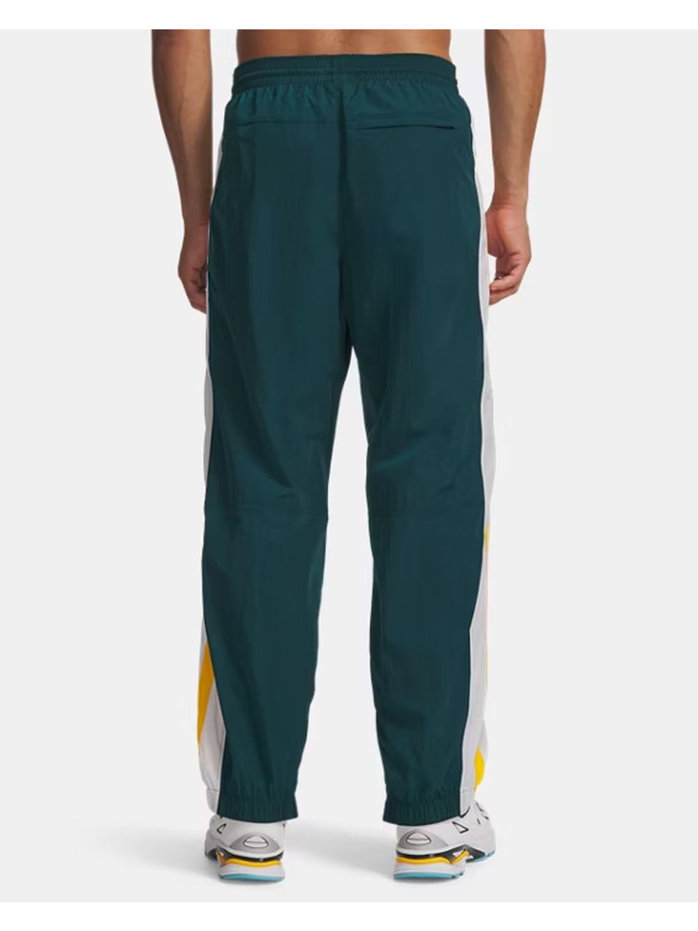 Pantalone Sportivo Under Armour UA ICON WVN TRACK Uomo - Verde