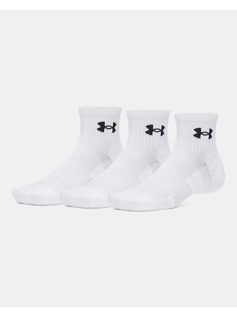 Calze Sportive Under Armour UA PERFORMANCE COTTON 3P QTR Unisex - Bianco