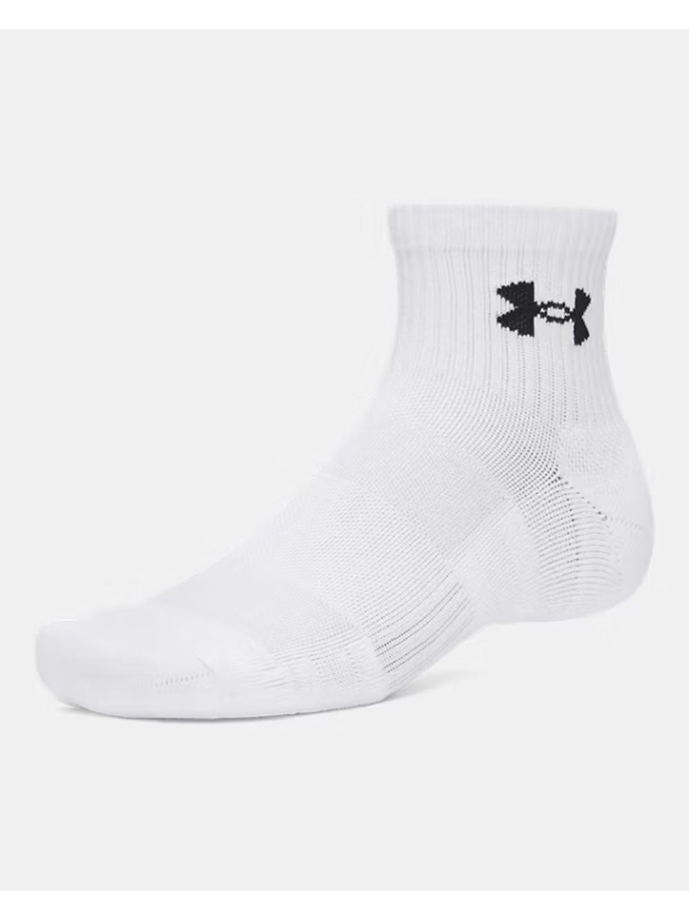 Calze Sportive Under Armour UA PERFORMANCE COTTON 3P QTR Unisex - Bianco