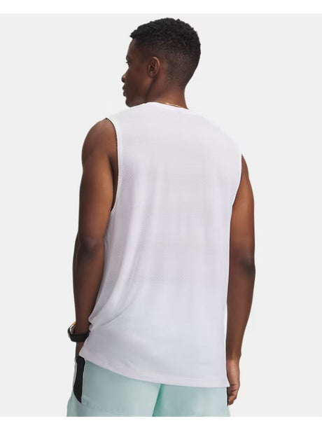 Canottiera Sportiva Under Armour UA VELOCITI Uomo - Bianco