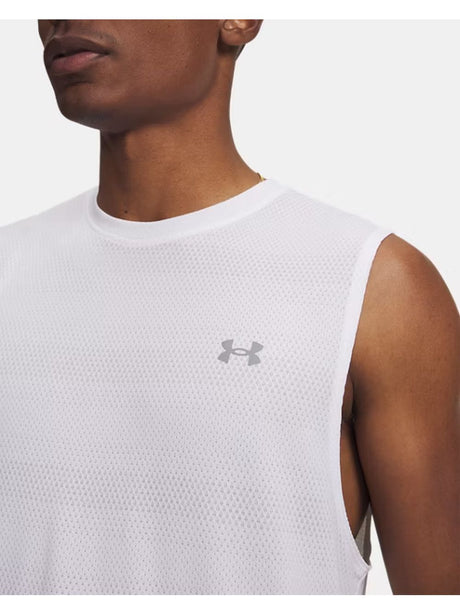 Canottiera Sportiva Under Armour UA VELOCITI Uomo - Bianco