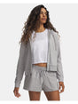 Felpa Under Armour SPORT TERRY FZ Donna - Grigio