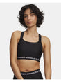 Top Sportivo Under Armour HEATGEAR HIGH Donna - Nero