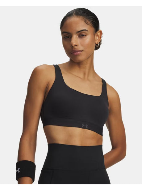 Top Sportivo Under Armour UA EFFORTLESS HIGH Donna - Nero