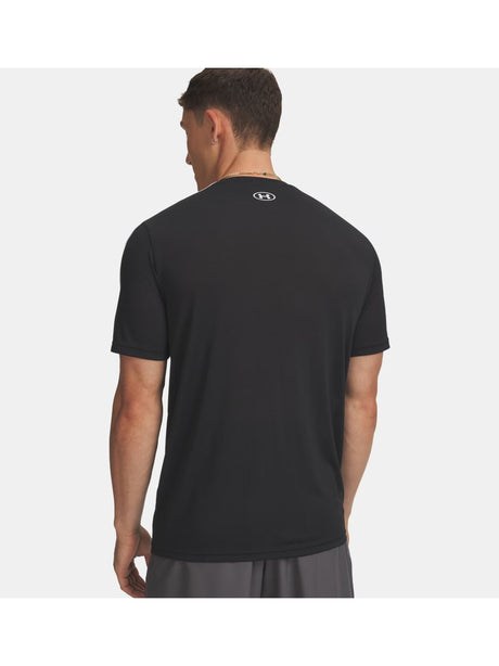 T-shirt Sportiva Under Armour UA TECH TAPING SS Uomo - Nero
