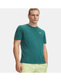 T-shirt Sportiva Under Armour UA TECH TAPING SS Uomo - Verde