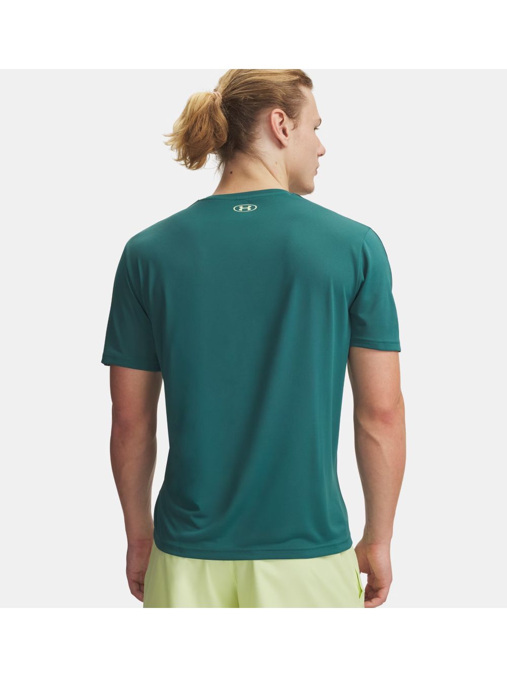 T-shirt Sportiva Under Armour UA TECH TAPING SS Uomo - Verde