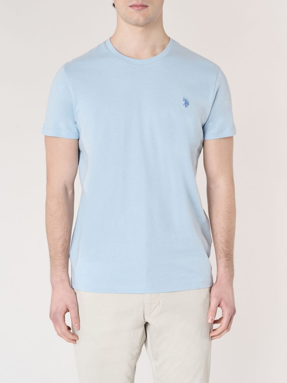 T-shirt U.s.polo MICK Uomo - Celeste