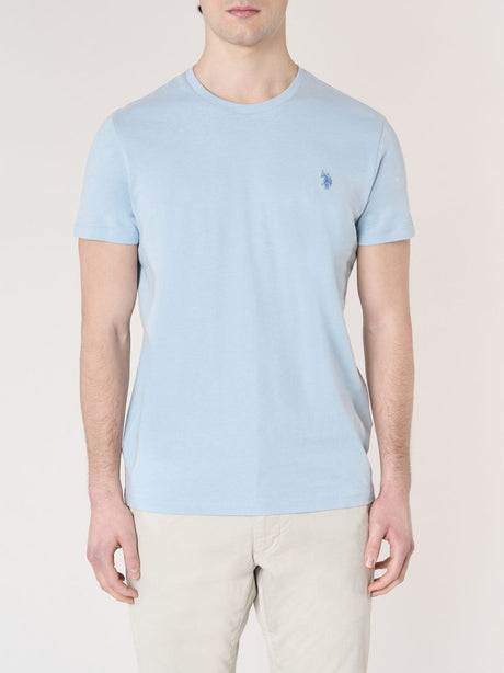 T-shirt U.s.polo MICK Uomo - Celeste