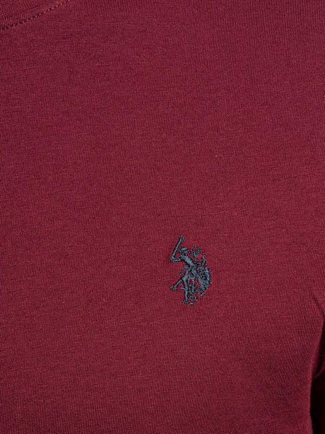 T-shirt U.s.polo MICK Uomo - Bordeaux