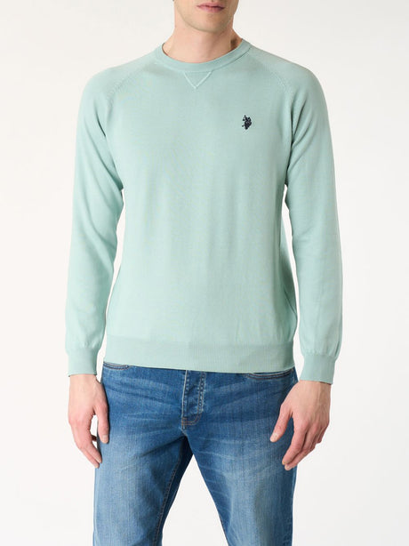 Pullover U.s.polo LIN Uomo - Turchese