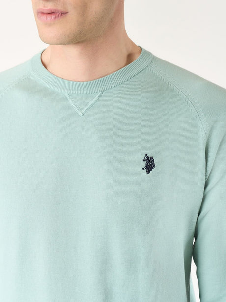 Pullover U.s.polo LIN Uomo - Turchese