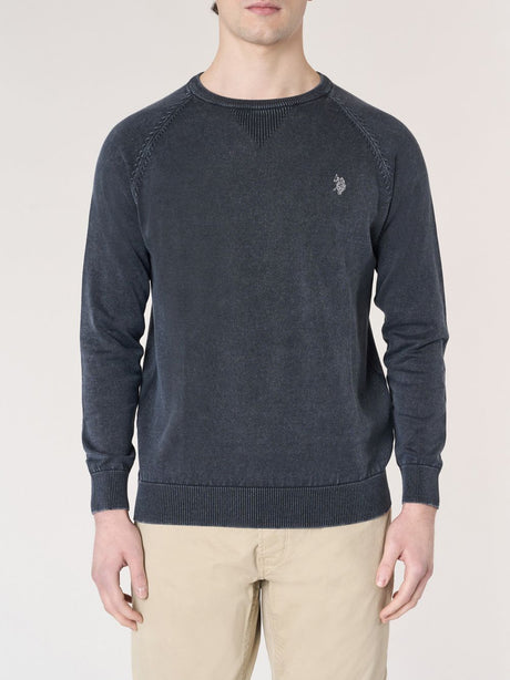 Pullover U.s.polo LIN Uomo - Blu