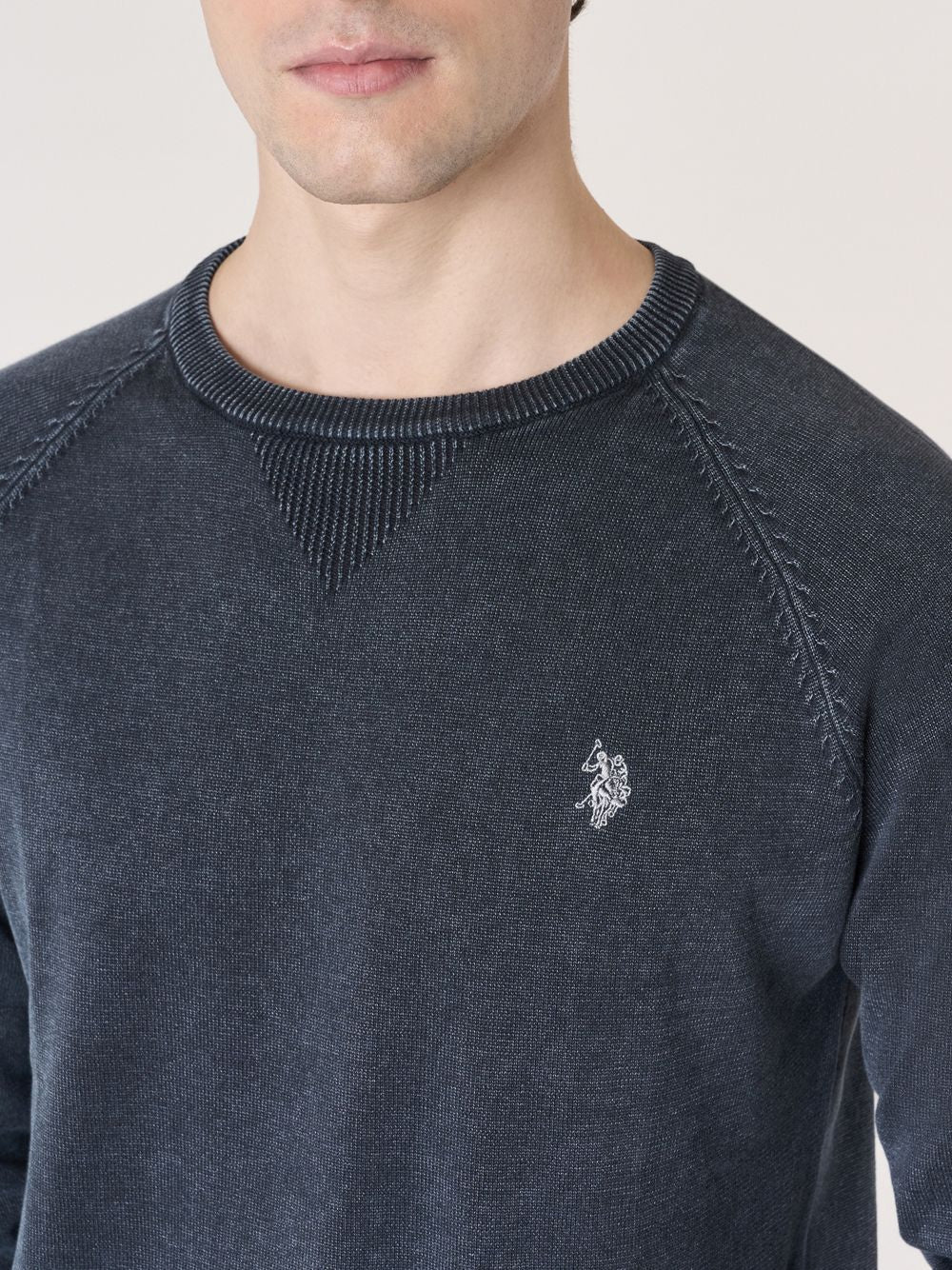 Pullover U.s.polo LIN Uomo - Blu