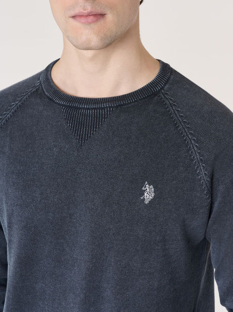 Pullover U.s.polo LIN Uomo - Blu