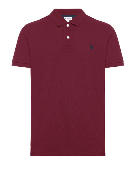 Polo U.s.polo KING Uomo - Bordeaux