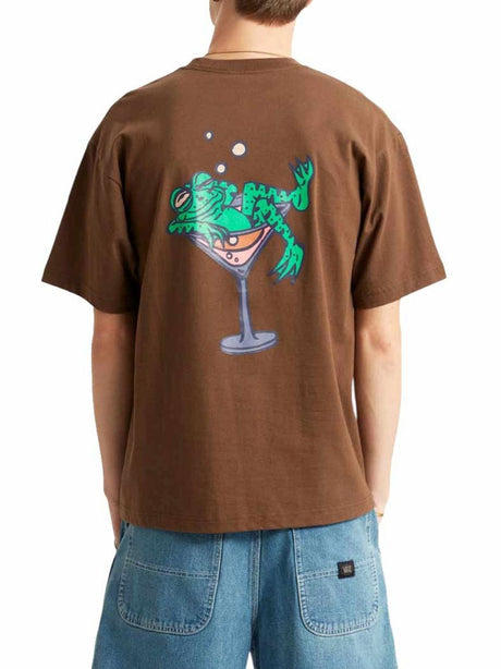 T-shirt Vans Uomo - Marrone