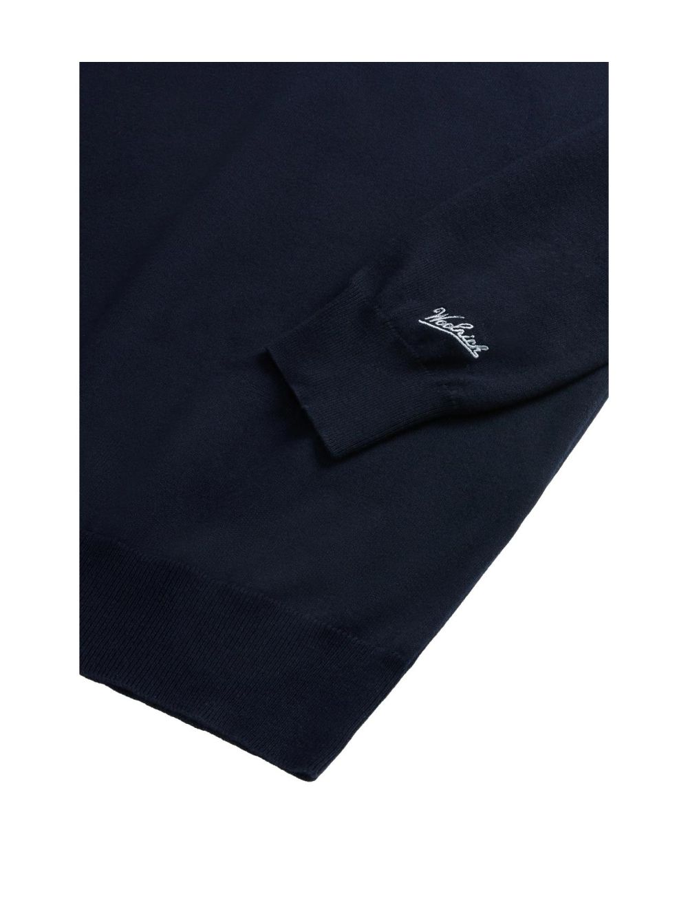 Pullover Woolrich LOGO COTTON CREWNECK Uomo - Blu