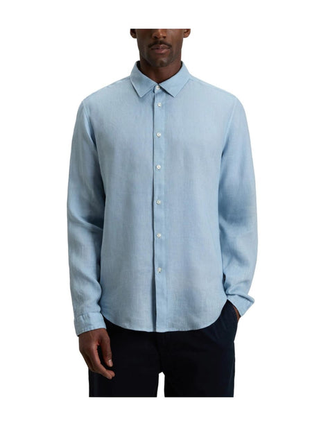 Camicia Woolrich line Uomo - Celeste