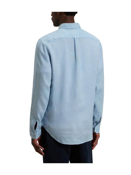 Camicia Woolrich line Uomo - Celeste