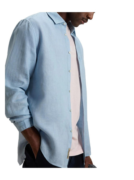 Camicia Woolrich line Uomo - Celeste