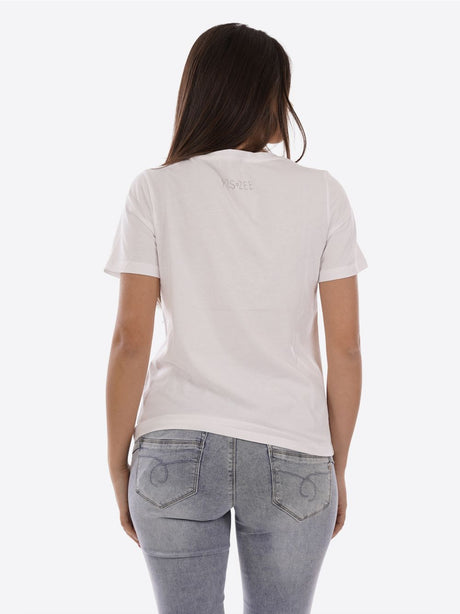 T-shirt Yes Zee Donna - Bianco