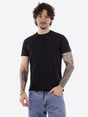 T-shirt Yes Zee Uomo - Nero