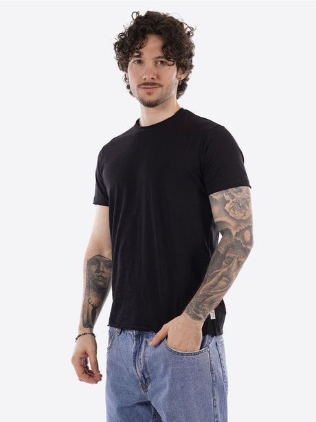 T-shirt Yes Zee Uomo - Nero