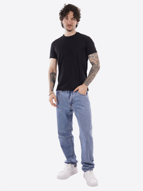 T-shirt Yes Zee Uomo - Nero