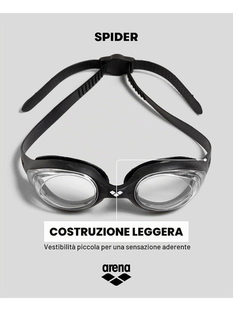 Occhiali - Occhialini Arena SPIDER Unisex - Nero