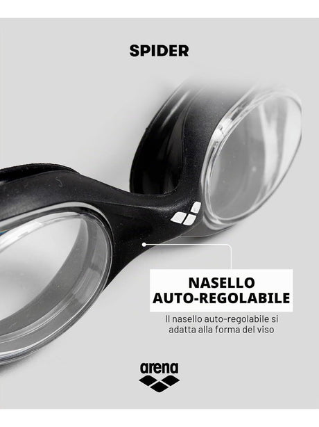 Occhiali - Occhialini Arena SPIDER Unisex - Nero