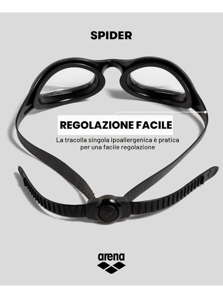 Occhiali - Occhialini Arena SPIDER Unisex - Nero