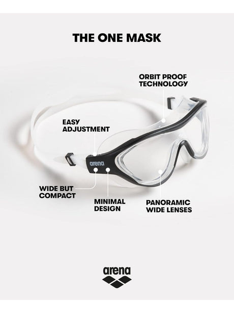 Occhiali - Occhialini Arena THE ONE MASK Unisex - Nero